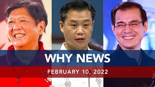 UNTV WHY NEWS  February 10 2022 [upl. by Alehcim819]