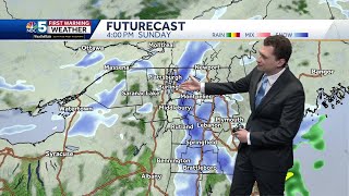 Video Gusty Wind and Snow Squalls Likely Tomorrow 11324 [upl. by Enomahs]