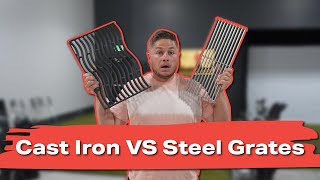 Cast Iron Grates VS Steel Grilling Grates  Which BBQ Grate is Better at Low and High Heat [upl. by Constant]