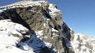 Impressive Rockfall In Switzerland [upl. by Mcevoy]