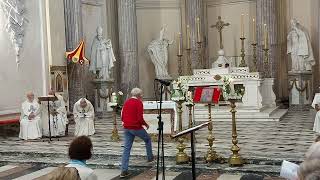 Messe de lAssomption  15 août 2024 à la Basilique de BonneEsperance [upl. by Zendah]