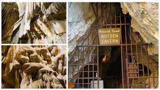 Boyden Cavern in Kings Canyon National Park California [upl. by Nahshunn827]