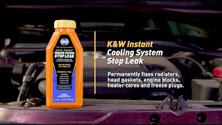 How to Fix a Cooling System Leak with KampW® Instant Cooling System Stop Leak [upl. by Knitter113]