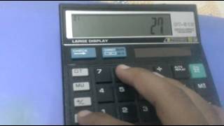 How to find cube root using a simple calculator [upl. by Llekim]