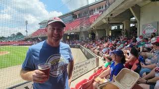 Carolina Mudcats Ballpark Food amp Fitted Review featuring Paul Caputo of Baseball by Design [upl. by Grand]