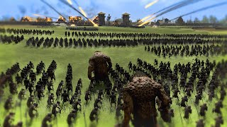 Goblins SURROUND Dwarven FORT  Lord of the Rings SIEGE [upl. by Eceirtal]