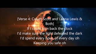 YOU ARE THE REASON FEMALE KEY  Calum Scott  FEMALE KEY Db major karaoke version [upl. by Ubana]