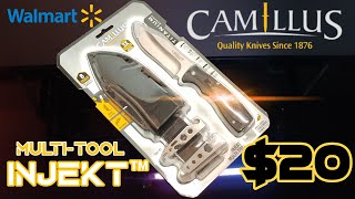 Camillus® Injekt™ Multi Tool Fixed Blade Knife  For the tinkers  Knife Review [upl. by Elwyn]