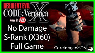 Resident Evil Code Veronica X HD  No Damage SRank [upl. by Sherwin883]