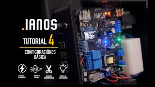 Energizador IANOS Tutorial 4 Configuración Basica [upl. by Enalb]