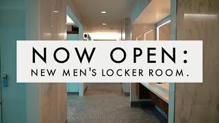 New Mens Locker Room Now Open [upl. by Lyudmila]