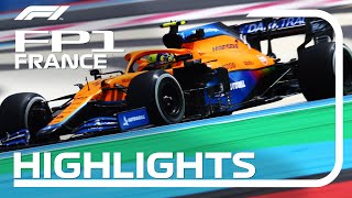 FP1 Highlights  2021 French Grand Prix [upl. by Malarkey]