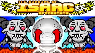 The Binding of Isaac AFTERBIRTHGOD MODE  SACRED VS SUPER SATAN [upl. by Ahsiele]