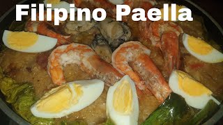 Filipino Paella  Arroz Valenciana [upl. by Edieh798]