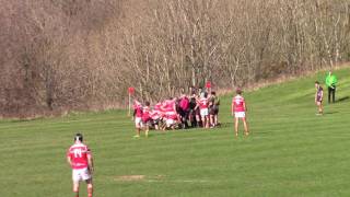 20160416 Bangor Uni v Aberystwyth Uni Rugby Union Varsity  2nd half only [upl. by Nnyltiak]