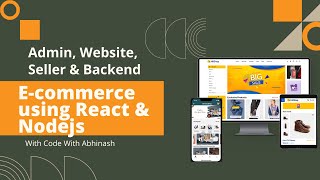 Free Ecommerce React amp Node  Full Website Admin amp Backend in 4Hours [upl. by Hgielek]