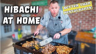 How to Cook Hibachi on a Blackstone  Secrets Revealed [upl. by Loginov]