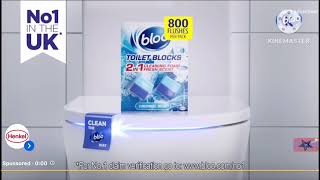 Bloo Toilet Blocks Advert 10s [upl. by Alvord]