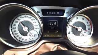 Mercedes SL 500 V8 Biturbo 0100 0140 Beschleunigung Sound [upl. by Im]