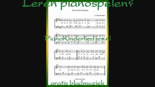 Hoe leit dit kindeke  piano [upl. by Soirtimid871]