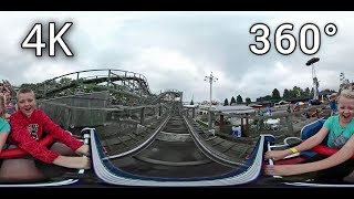 Meteor front seat 360° onride 4K POV Little Amerricka America [upl. by Bernette]