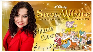 Nina De Santis  quotHeigh Hoquot piano cover Snow White And The Seven Dwarfs Disney [upl. by Benedetto]