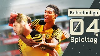 Spektakel vom BVB Wolfsburg oben  Bohndesliga 4 Spieltag 2122 [upl. by Lapham]