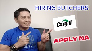 INTERVIEW TIPS FOR BUTCHERS CARGILL COMPANY [upl. by Anirok]