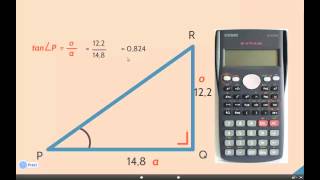 de sinus cosinus en tangens van een hoek in je Rekenmachine [upl. by Herald116]