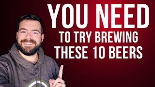 The 10 Most UNDERRATED BEER STYLES You Need to Brew [upl. by Tamiko875]