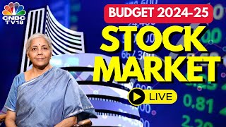 Stock Market LIVE Updates  Budget 2024 LIVE  Nifty amp Sensex Live  July 23rd  Business News Live [upl. by Myrvyn1]