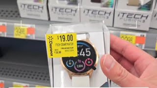 Itech smart watches elite and bold on hidden clearance for 900 at Walmart [upl. by Enaujed778]