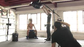 Photography Lighting Packs a Punch campaign shoot with Wayne Johns [upl. by Glinys]