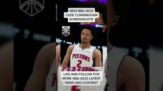 NEW NBA 2K22 CADE CUNNINGHAM NUMBER 1 DRAFT PICK SCREENSHOTS NBA2k22 NEXT GEN [upl. by Henderson545]