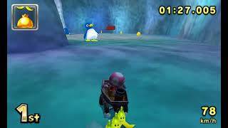 N64 Sherbet Land by Gearworks  Mario Kart 7 Custom Track 1080p 60fps [upl. by Hplar]