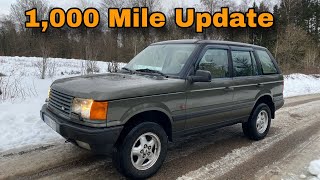 1000 Mile Update in my Range Rover P38 [upl. by Sined]