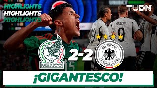 México 22 Alemania  HIGHLIGHTS  Amistoso Internacional  TUDN [upl. by Adnalor817]