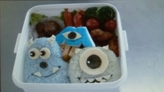 【キャラ弁】モンスターズ弁当  kyaraben Monsters Inc [upl. by Hortense67]