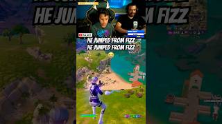 He jumped from fizz he jumped from fizz 😭 romike2013 fortnite youtubechamps [upl. by Eirahcaz]