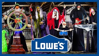 Lowes Halloween 2024 EARLY LAUNCH OVERVIEW  Every 2024 Animatronic amp Collection  Lowes Halloween [upl. by Cirdla]