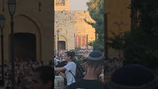 Jerusalem day March  מודים על ירושלים israel nevergiveup prayforisrael jerusalem love [upl. by Ik]