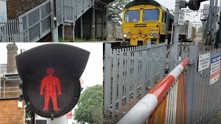 Grays Level Crossing Essex [upl. by Emory]