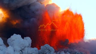 Vulcano Etna eruzione Il meglio dei parossismi del 2021 [upl. by Latnahc]