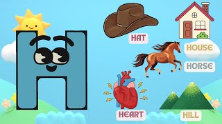 H Song for Kids  Learn Letter H with Fun and Catchy Rhymes [upl. by Llevart]