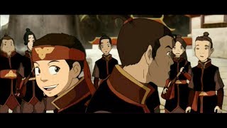 Aang VS Hide Full Scene HD [upl. by Wyon]