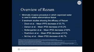 Rezum for BPH at MCG [upl. by Hnah]