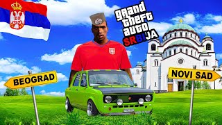 PRELAZIM TRKE SA BRUTALNOM ZASTAVOM U GTA SRBIJI GTA Srbija [upl. by Imot]