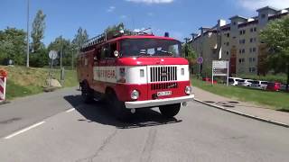 Feuer Menschenleben in Gefahr Freiwillige Feuerwehr Lößnitz Erzgebirge [upl. by Gaither581]