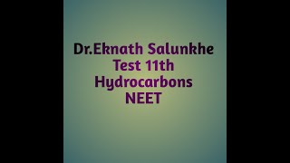 test 11th hydrocarbon NEET [upl. by Nathaniel]