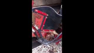 1995 Farmhand CG7000 Tub Grinder Video 1 of 2 [upl. by Tahpos328]